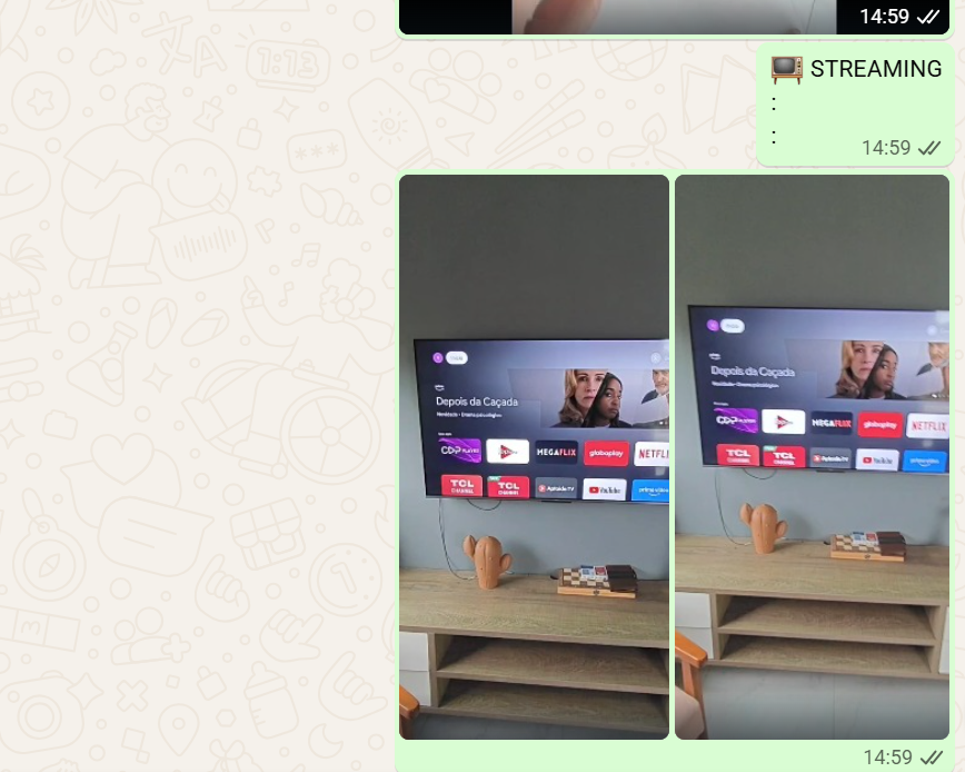 Tela da Smart TV